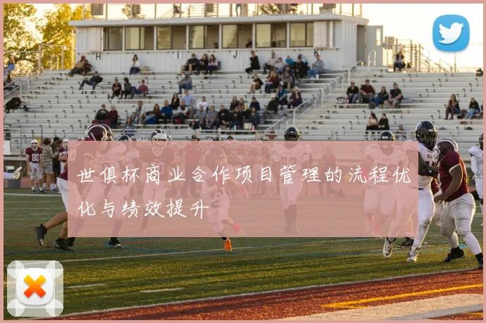 世俱杯商业合作项目管理的流程优化与绩效提升